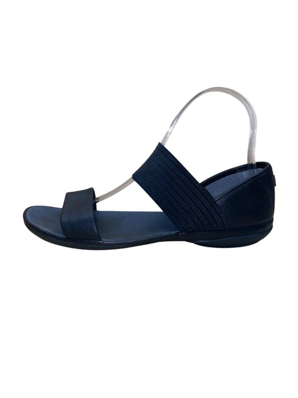 Camper Girls Black Leather Elastic Strap Sandals Size 38 image 4